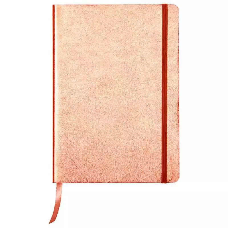 Записная книжка А5 72л. кожа, Clairefontaine 