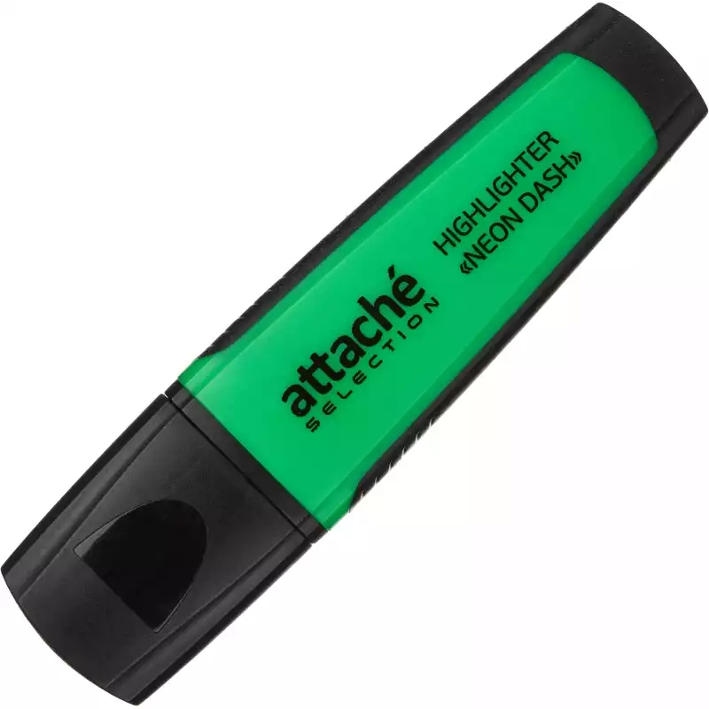 Маркер выделитель текста Attache Selection Neon Dash 1-5мм зеленый, 426882