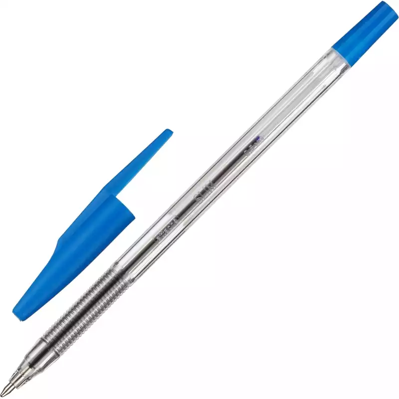 Ручка шариковая Attache Slim синяя,0,5мм. 438831