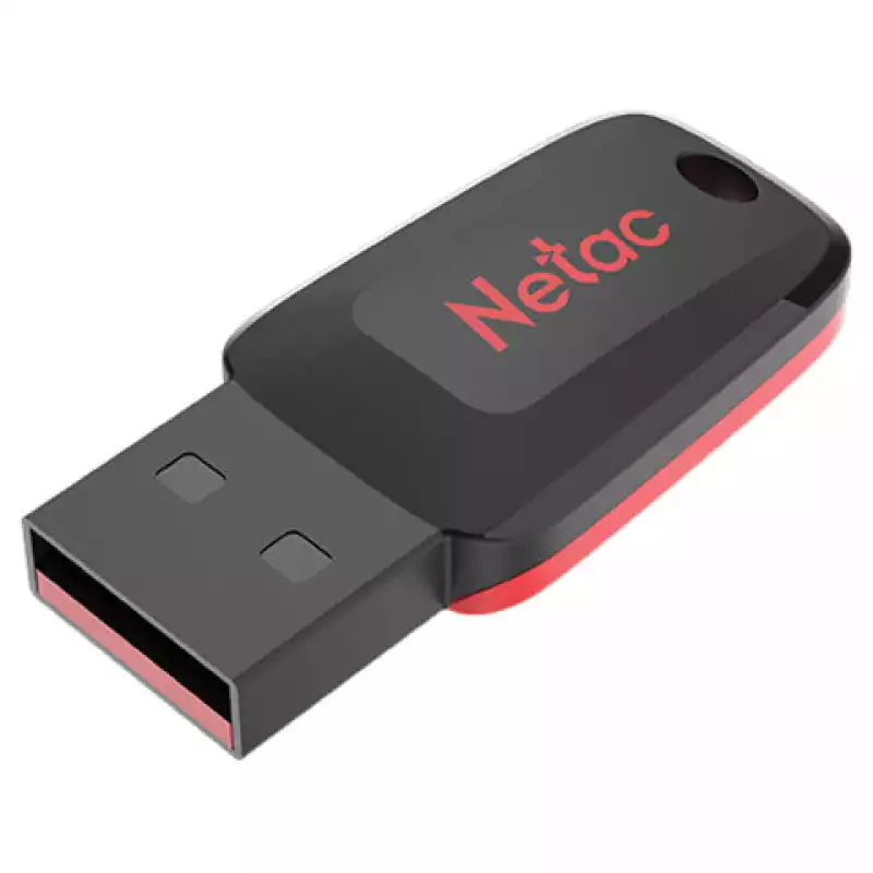Флеш-диск 16GB NETAC U197, USB 2.0, черный, NT03U197N-016G-20BK, 513707