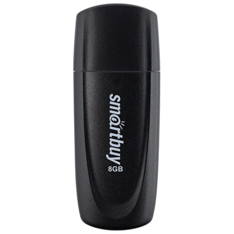 Флеш-диск 8 GB SMARTBUY Scout USB 2.0, черный, SB008GB2SCK,513758