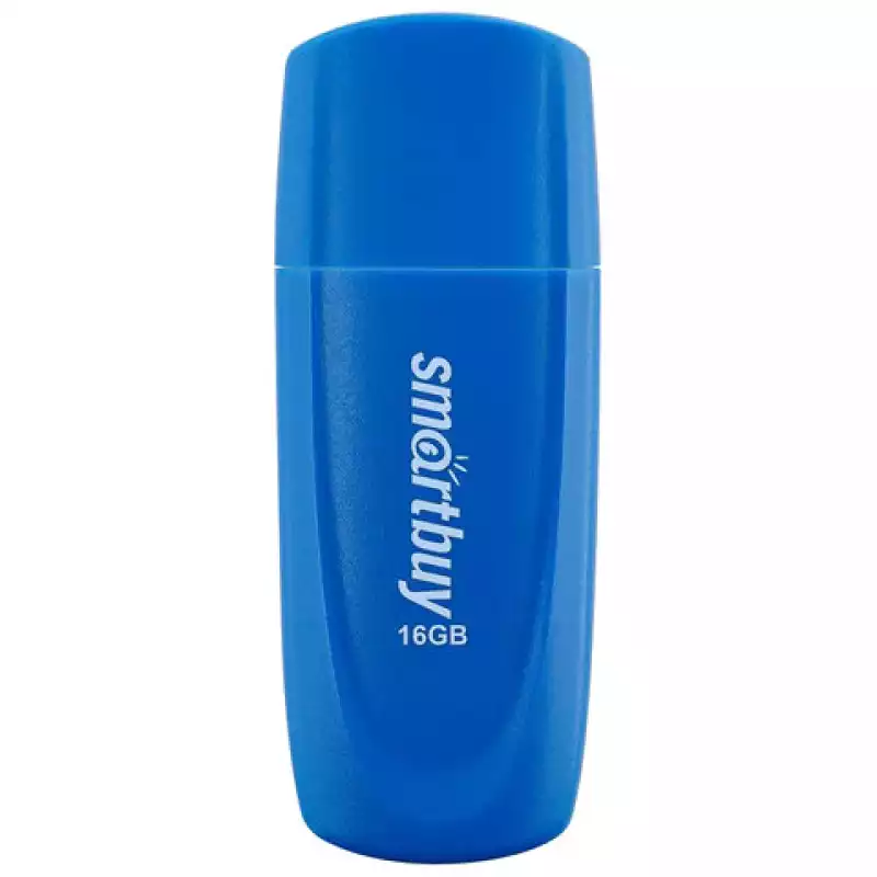 Флеш-диск 16 GB SMARTBUY Scout USB 2.0, синий, SB016GB2SCB,513763