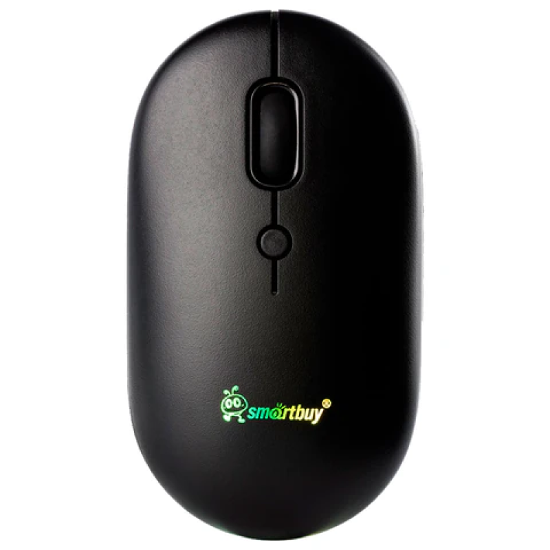 Мышь беспроводная бесшумная SMARTBUY 328AG, USB, 3 кнопки + 1 колесо-кнопка, черный, SBM328AGK,51431