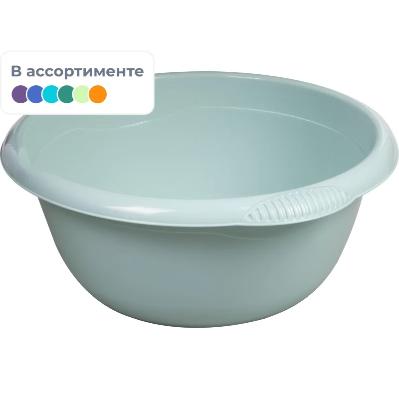 Таз 16л пластик круглый, 522044