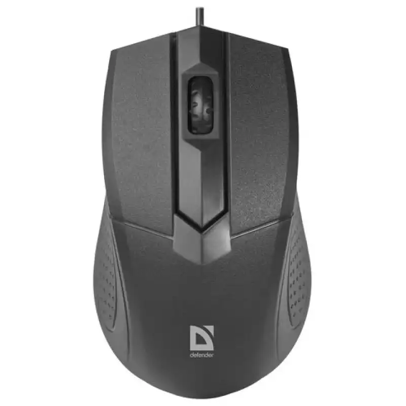 Мышь Defender Optimum MB-270, USB, черный, 3btn+Roll,284285,52270