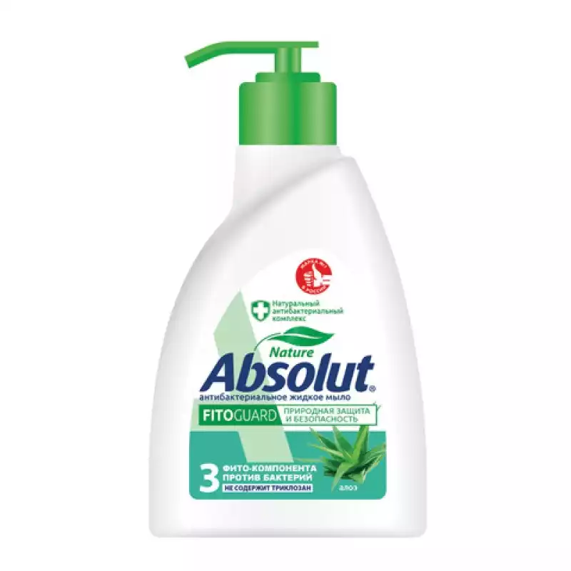 Мыло жидкое антибактериальное 250 мл ABSOLUT 