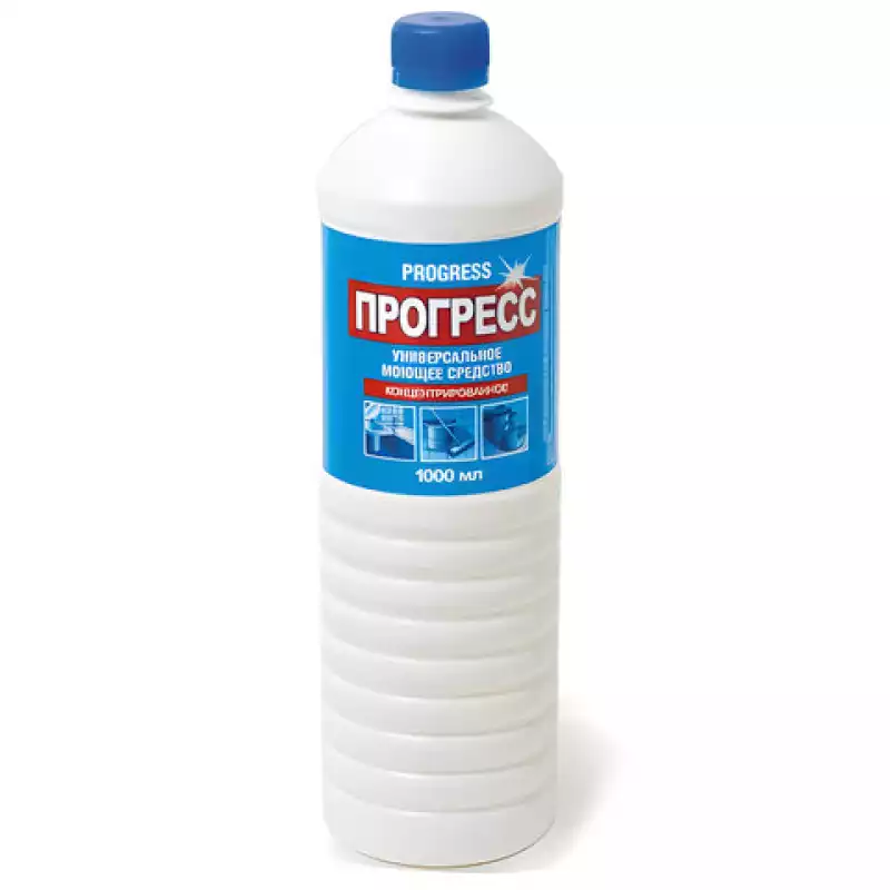 Средство моющее универсальное 1 л, ПРОГРЕСС, 10612, 600660