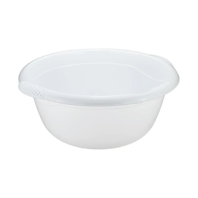 Таз 10 л, хозяйственный, круглый, с ручками, пластиковый, 16х40х37,5 см, IDEA, М 2506,602551