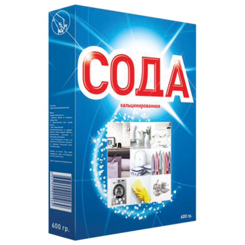 Сода кальцинированная 600 г, BIONIX (Бионикс) , 604639
