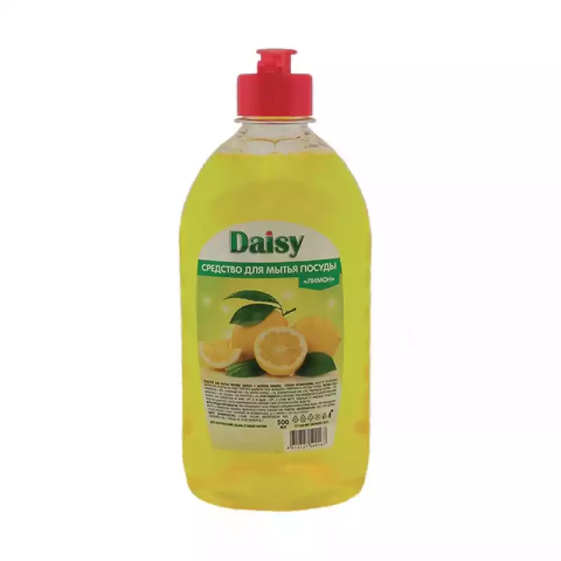 Средство для мытья посуды 500мл DAISY "Лимон", флип-топ, МИНПРОМТОРГ, 605427