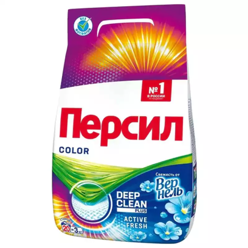Стиральный порошок автомат 3 кг ПЕРСИЛ (Персил) Color,606074