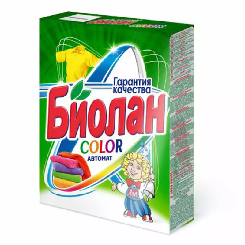 Стиральный порошок-автомат 350 г, БИОЛАН Color, 608510