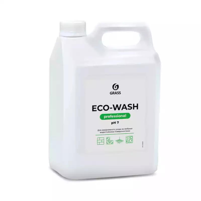 Средство моющее универсальное 5 кг, GRASS ORION/ECO-WASH, низкопенное, жидкое, 126030