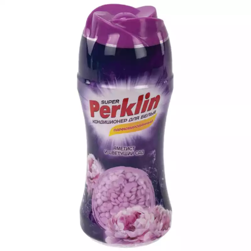 Кондиционер (концентрат) для белья, в гранулах, 250 г, PERKLIN SUPER "Аметист и цветущий сад",609820