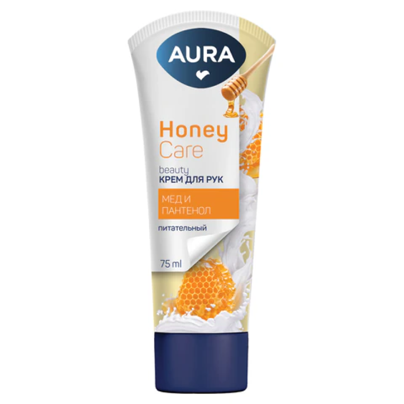 Крем для рук питательный 75мл,AURA Honey Care 