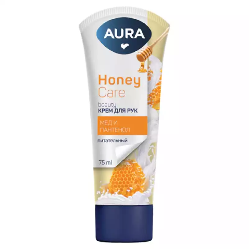 Крем для рук питательный 75мл,AURA Honey Care 