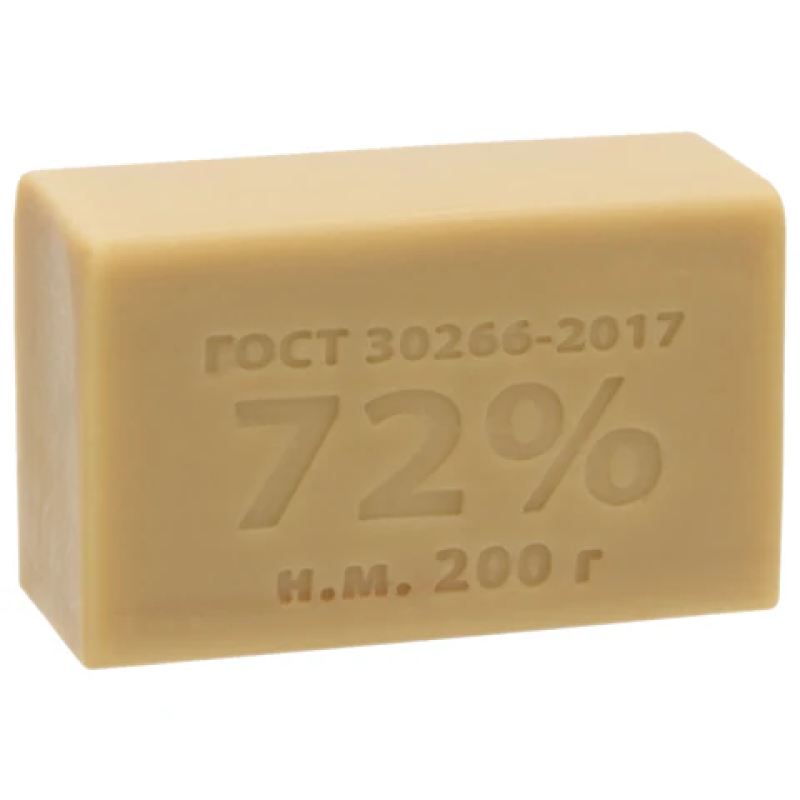 Мыло хозяйственное 72% 200 г КМЗ 