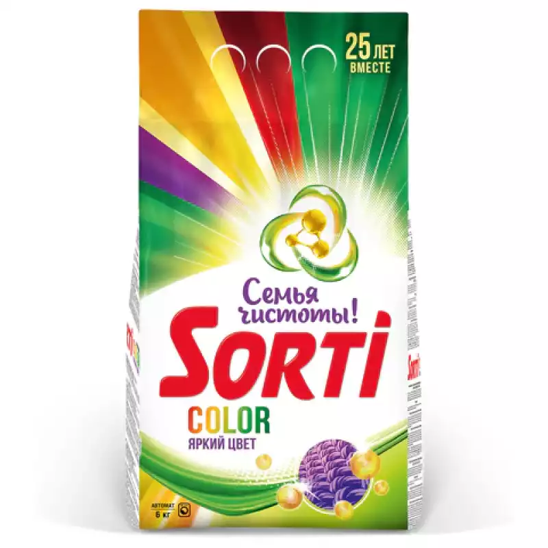 Стиральный порошок-автомат 6кг SORTI 