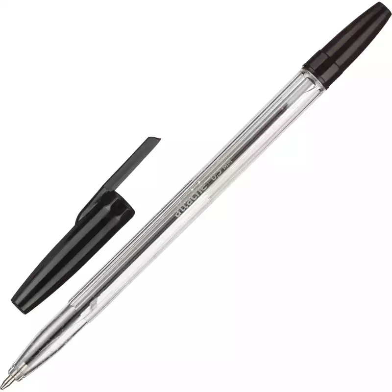 Ручка шариковая Attache Economy Elementary 0,5мм черный ст., 737053