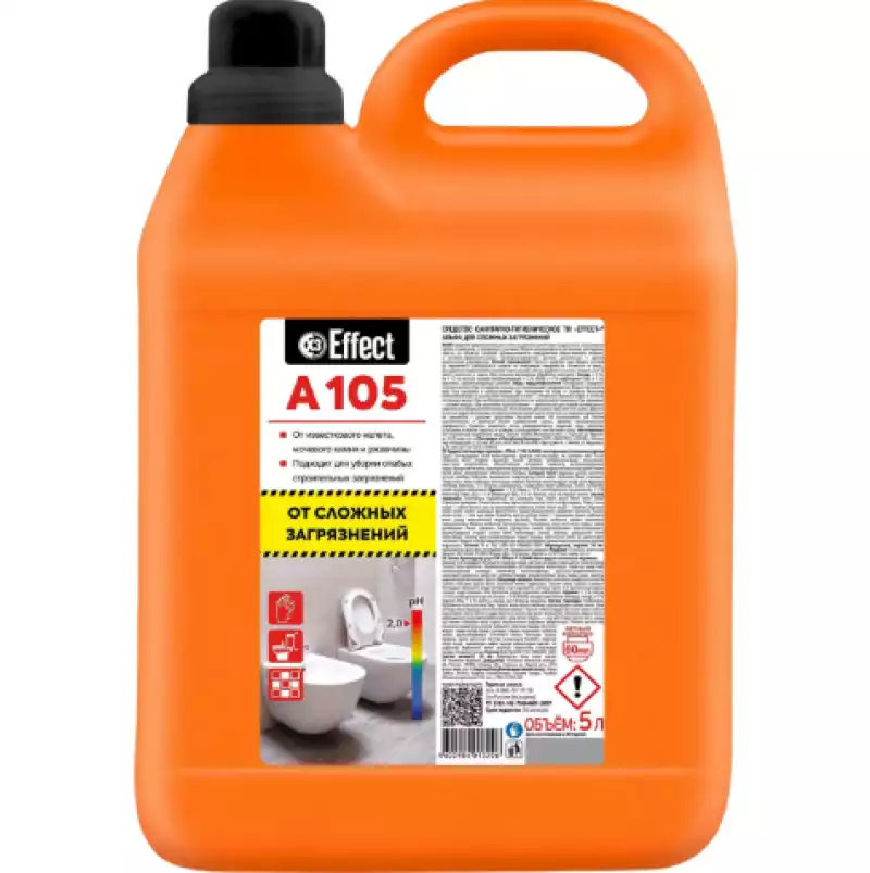 Профхим сантех кисл от сложн загрязнений Effect/ALFA 105, 5л, 789807
