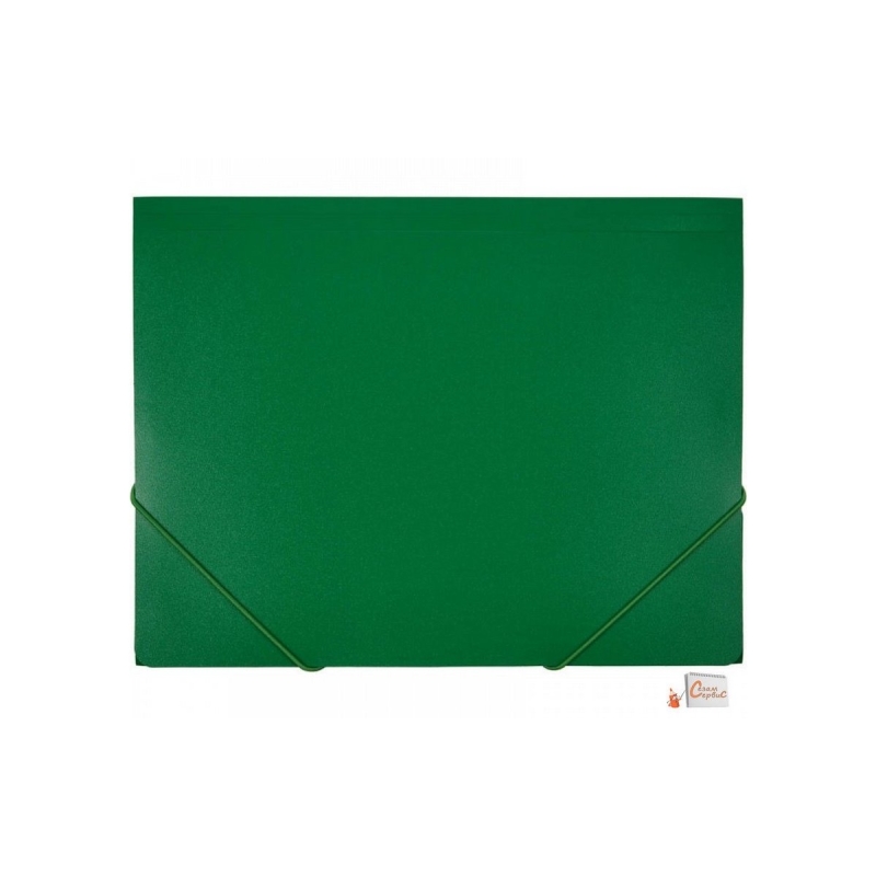 Папка на резинках ATTACHE F315/06 зеленая, 801572