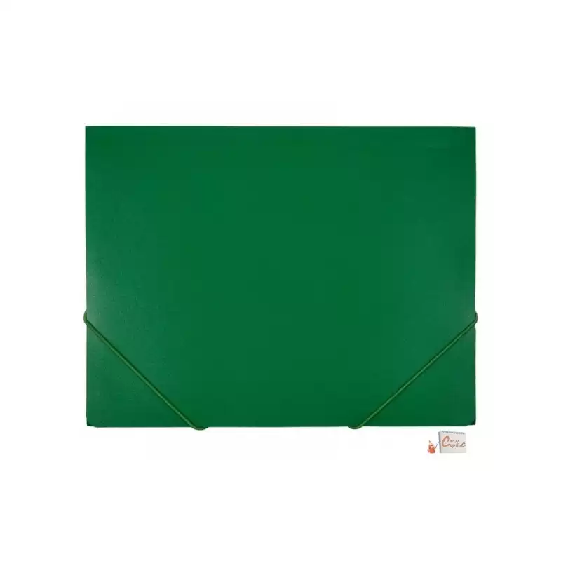 Папка на резинках ATTACHE F315/06 зеленая, 801572