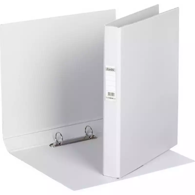 Папка на 2-х кольцах BANTEX 35мм 1300-05 серая, 8319