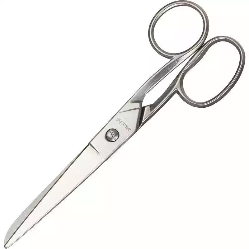 Ножницы Attache Metal 175 мм, ассиметричные ручки,цельнометаллические, 843587