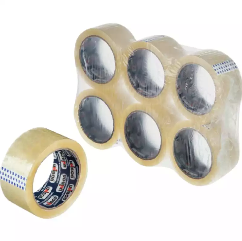 Клейкая лента упаковочная UNIBOB 700 48мм х 66м 47мкм, прозрачная, 885423