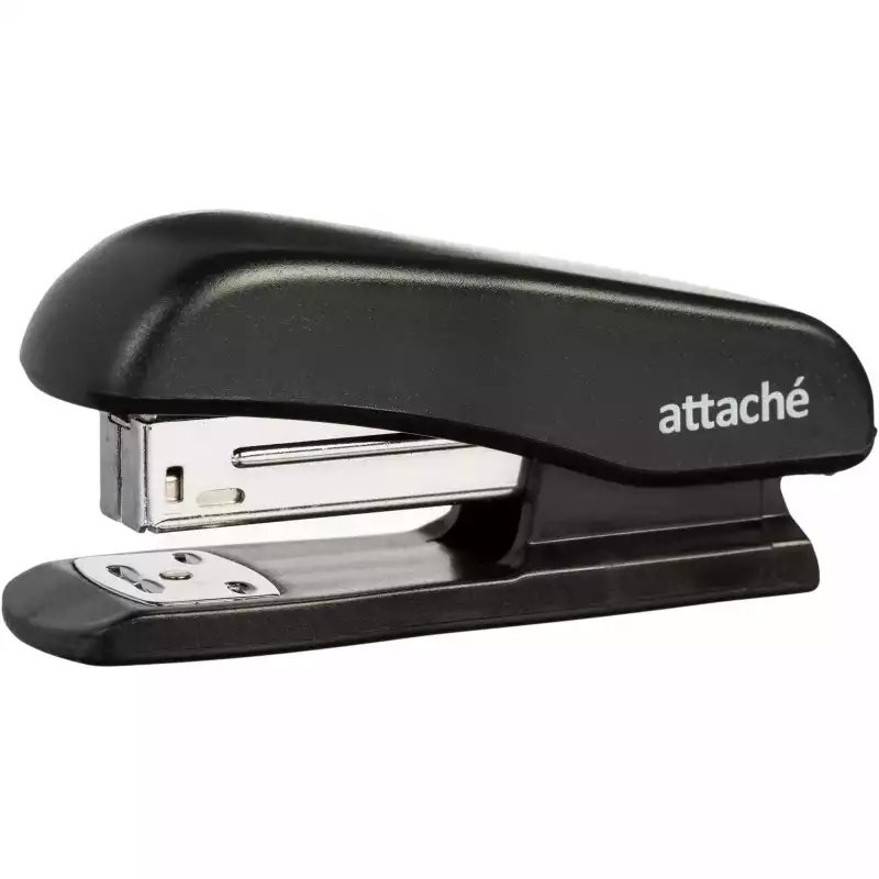 Степлер Attache Economy до 20 листов, на 24/6, 26/6 пластик, чёрный, 900305