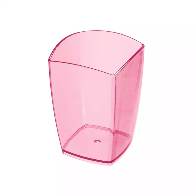 Подставка стакан Attache Selection Flamingo прозрачно-розовый,913423